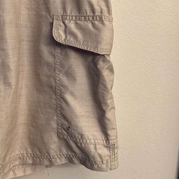 Quicksilver Amphibians Neutral Heathered Cream Board Shorts Men’s 36 - Picture 2 of 7